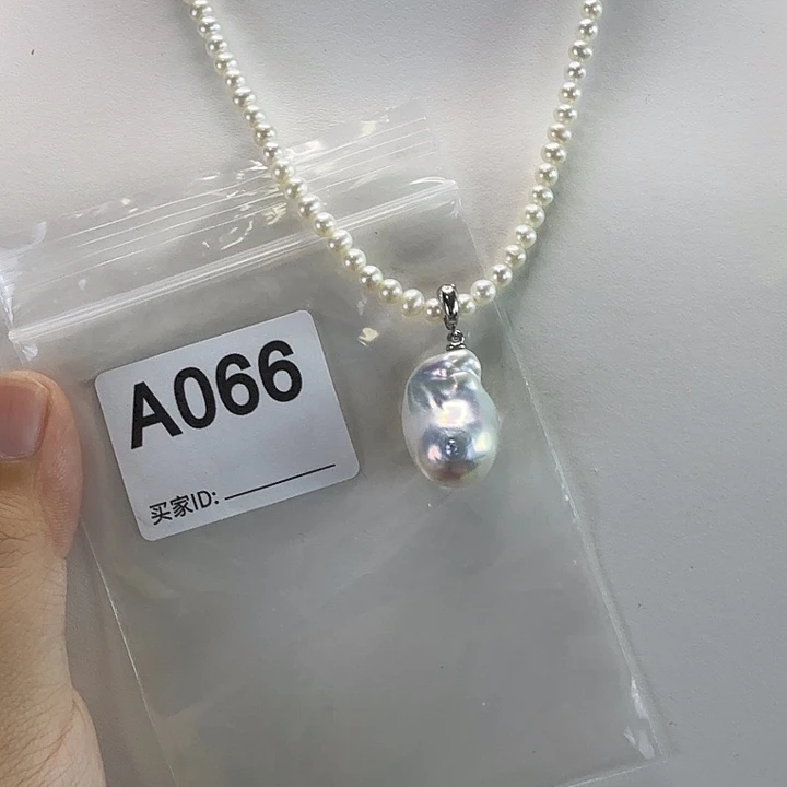 吊坠(不含链)合金淡水珍珠