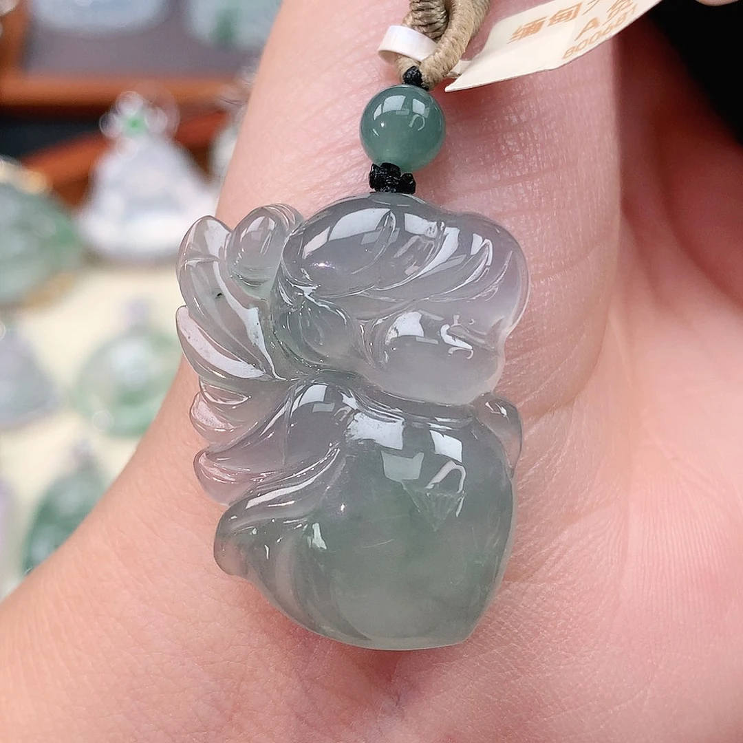 颈饰未镶嵌翡翠仙子