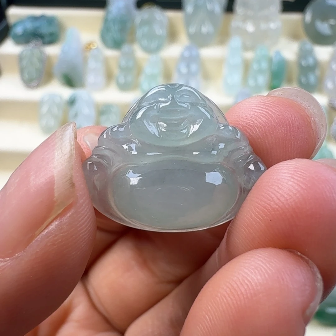 翡翠未镶嵌项链T***y翡翠