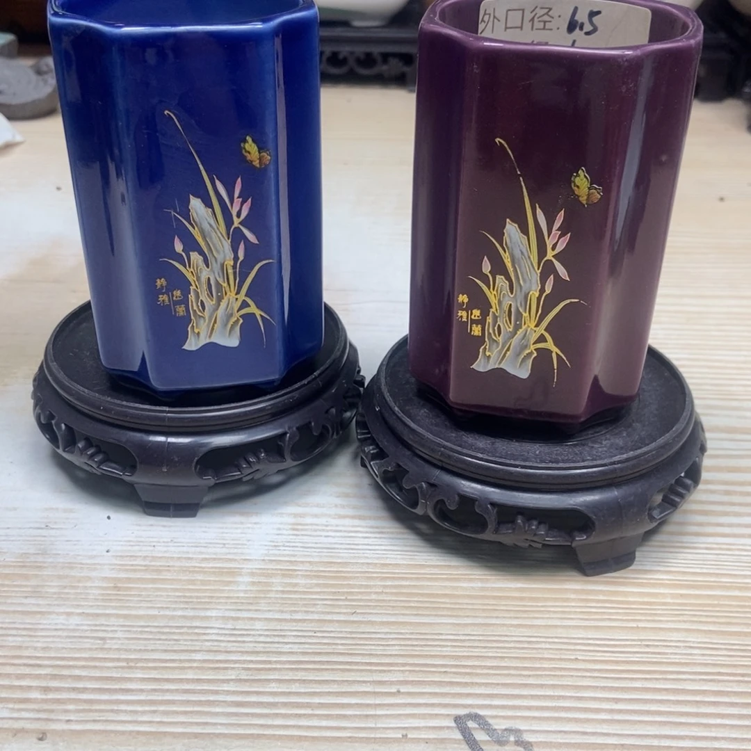 瓷片陶瓷花盆陶瓷艺术
