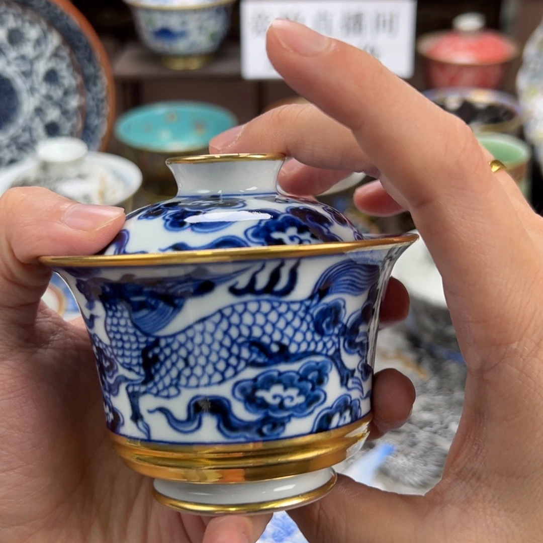 瓷片景德镇手工手绘陶瓷