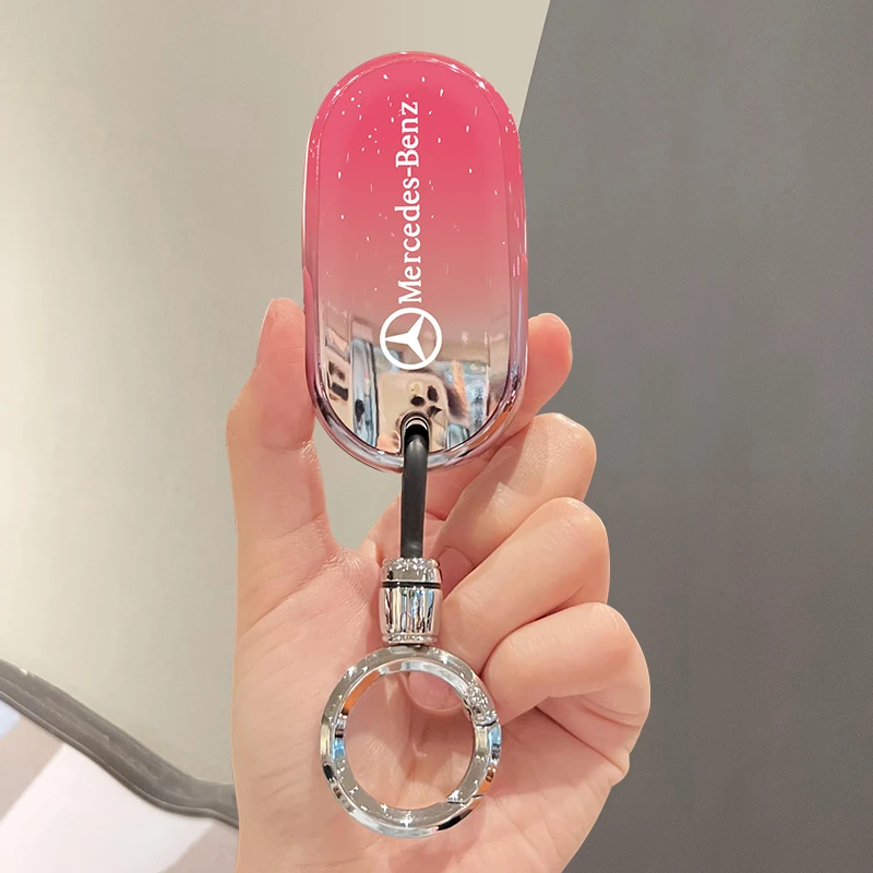 新款女士奔驰钥匙扣保护套e350el/c350el/S级cle/c级glc/e级高级