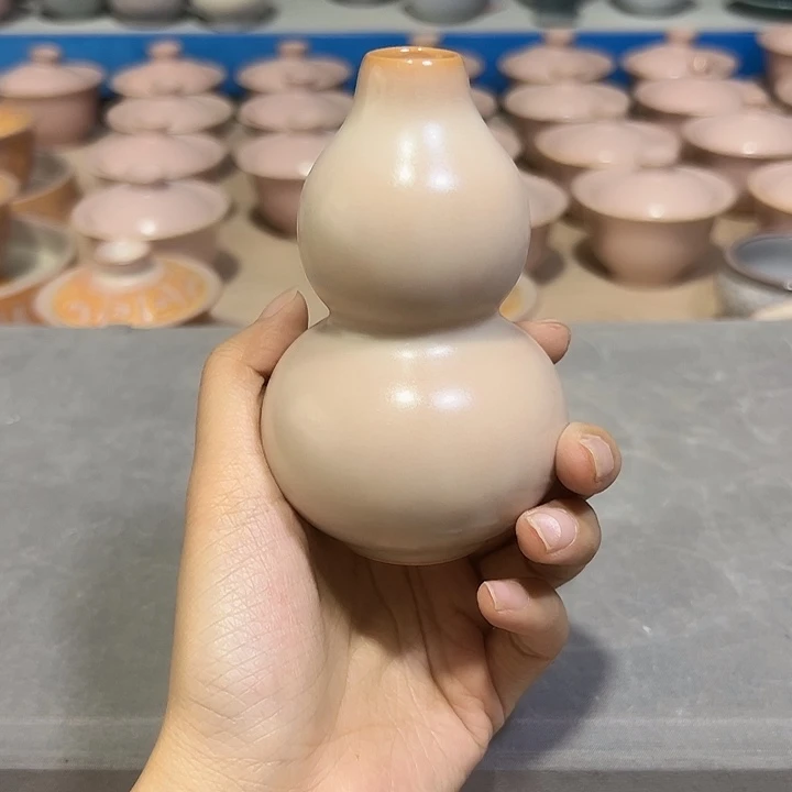 龙泉云间青瓷小米茶器