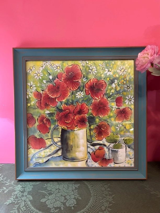 66.静物主题 外框45*45cm 装饰画