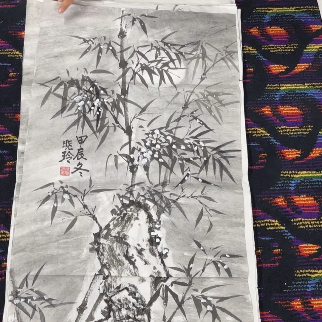 国画国画作品陈晓玲老师刘