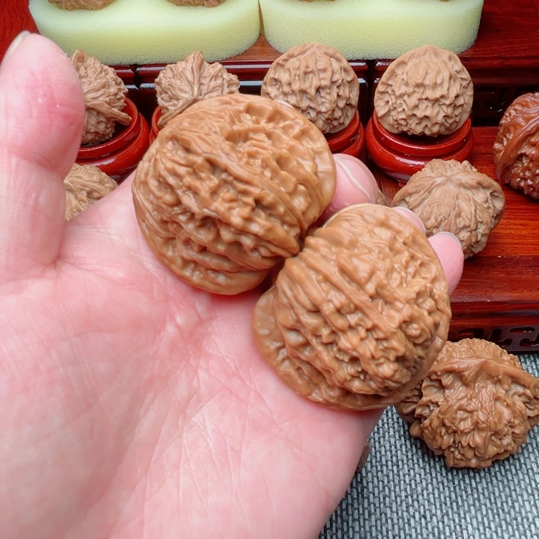 吊坠文玩核桃四座楼44尺