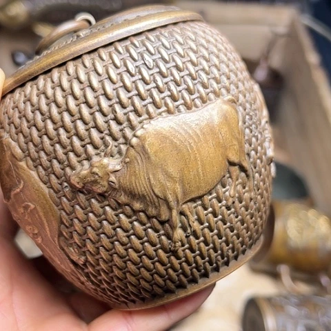 铜制文玩把玩物件