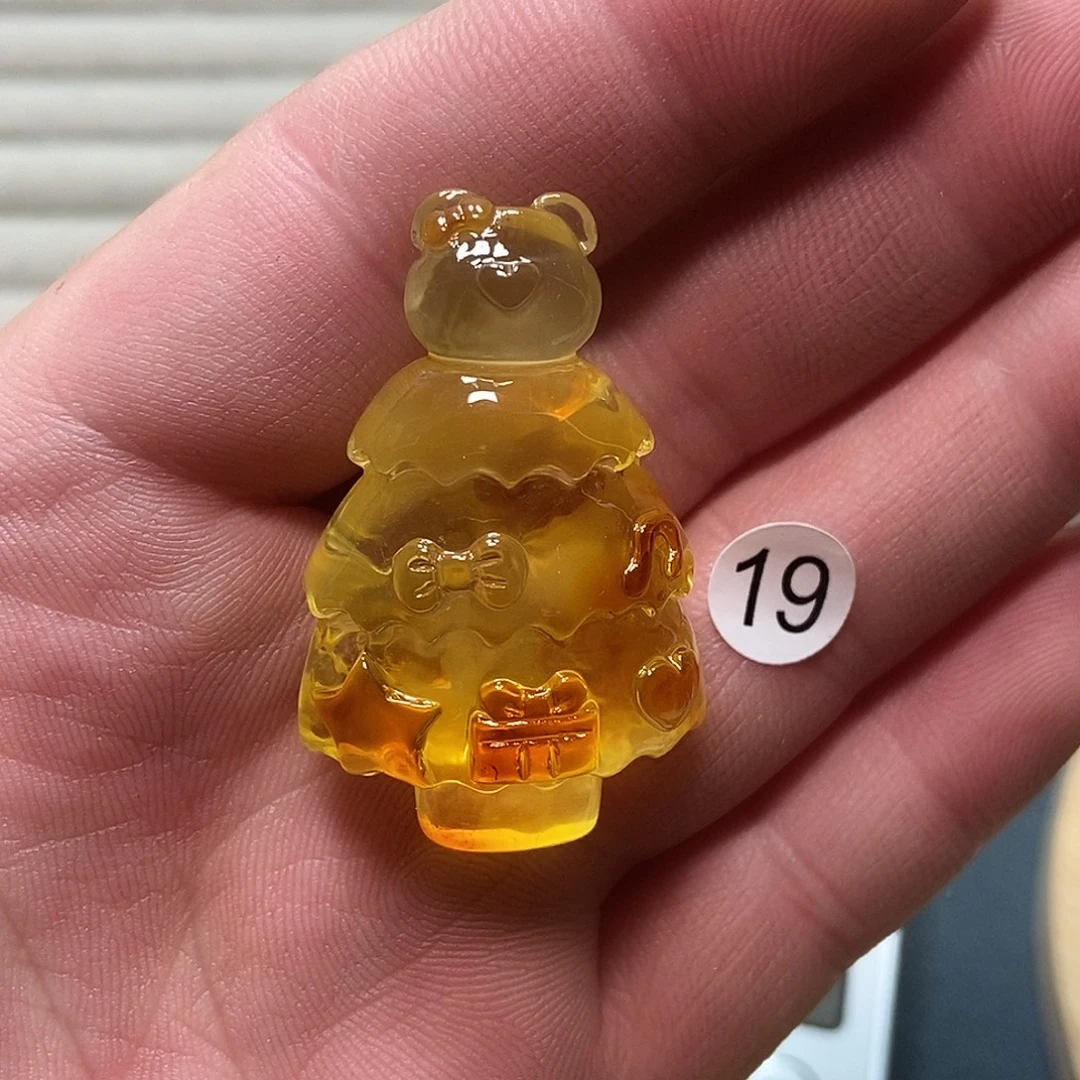 琥珀未镶嵌裸石天然琥珀蜜蜡吊坠