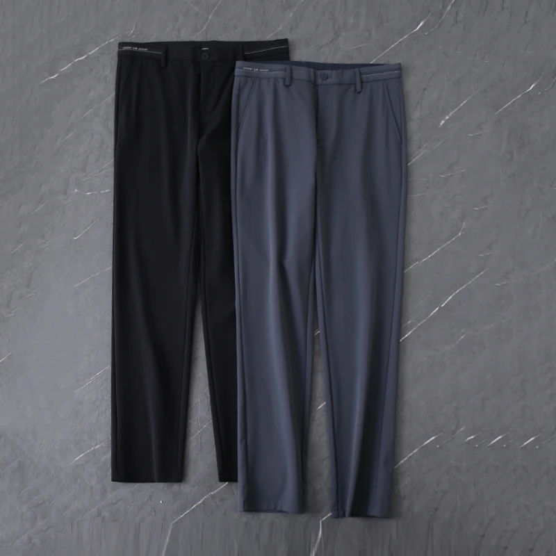 HK413 剪标春夏款六面弹百搭舒适轻薄透气休闲裤