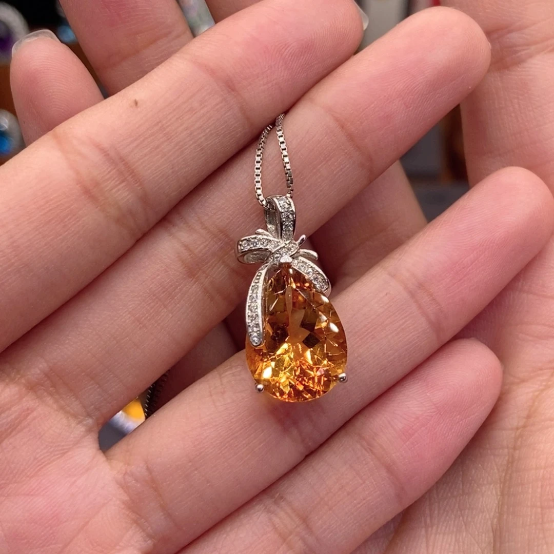 颈饰银S925镶嵌水晶1111