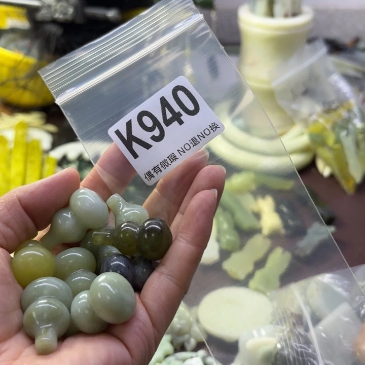 蛇纹石玉发饰合金?****?