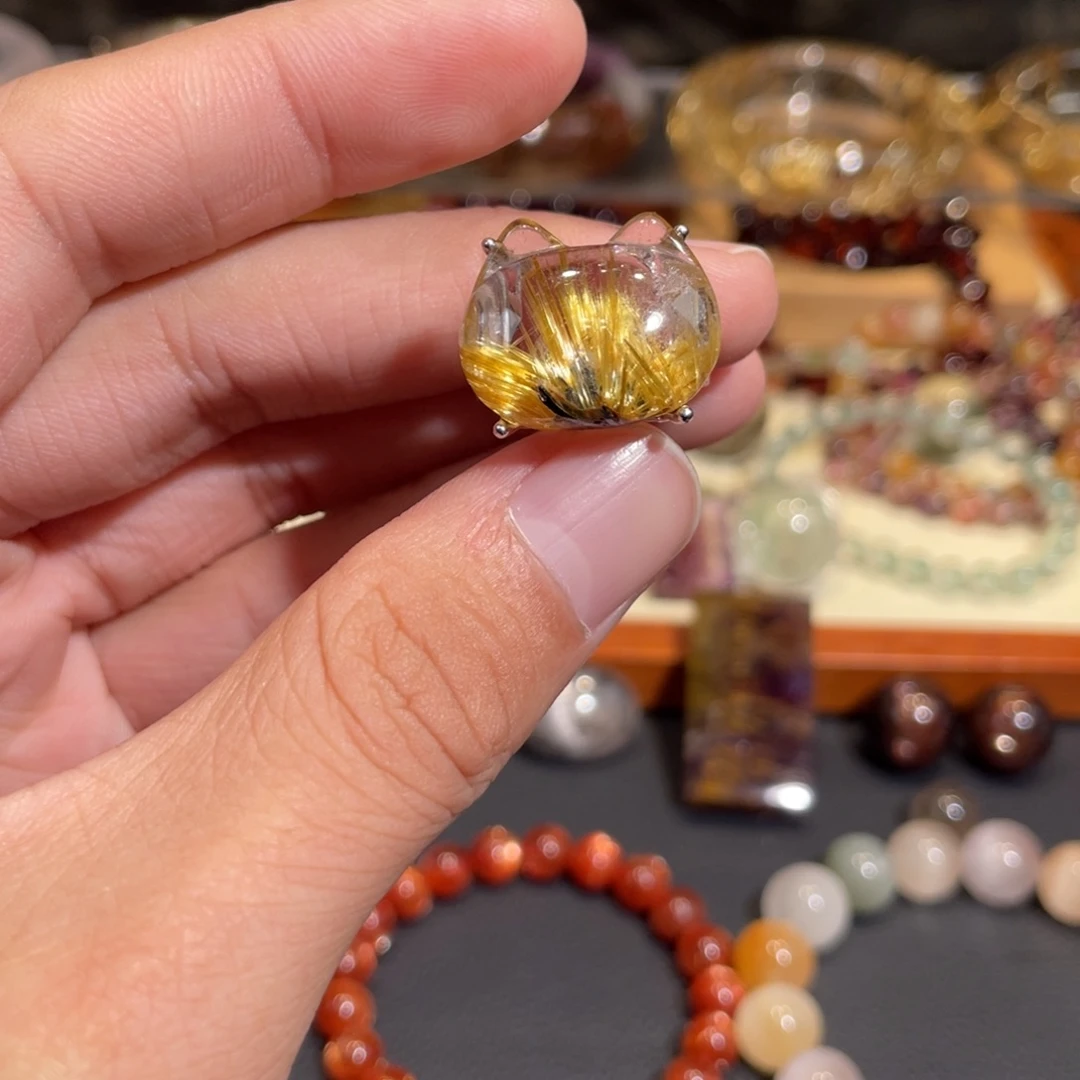 未镶嵌戒指水晶1