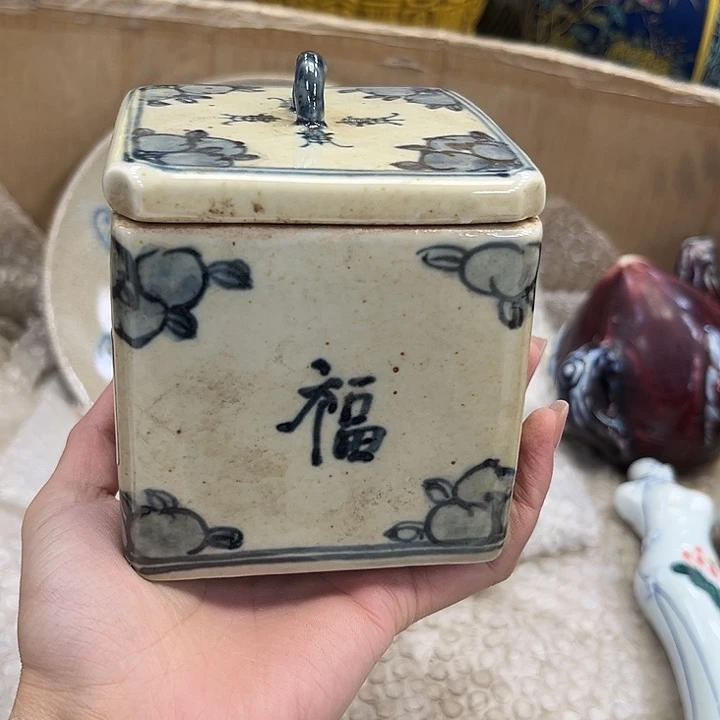 瓷片瓷器摆件 瓷器摆件