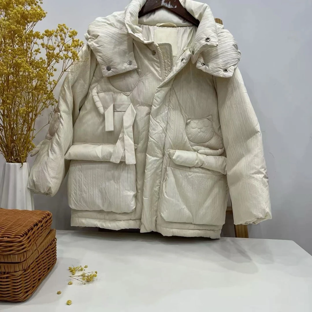 6076  冬季中大童羽绒服  B