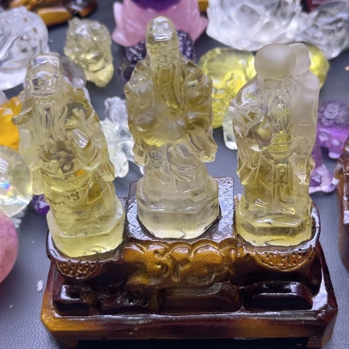 水晶摆件未镶嵌信*啊摆件