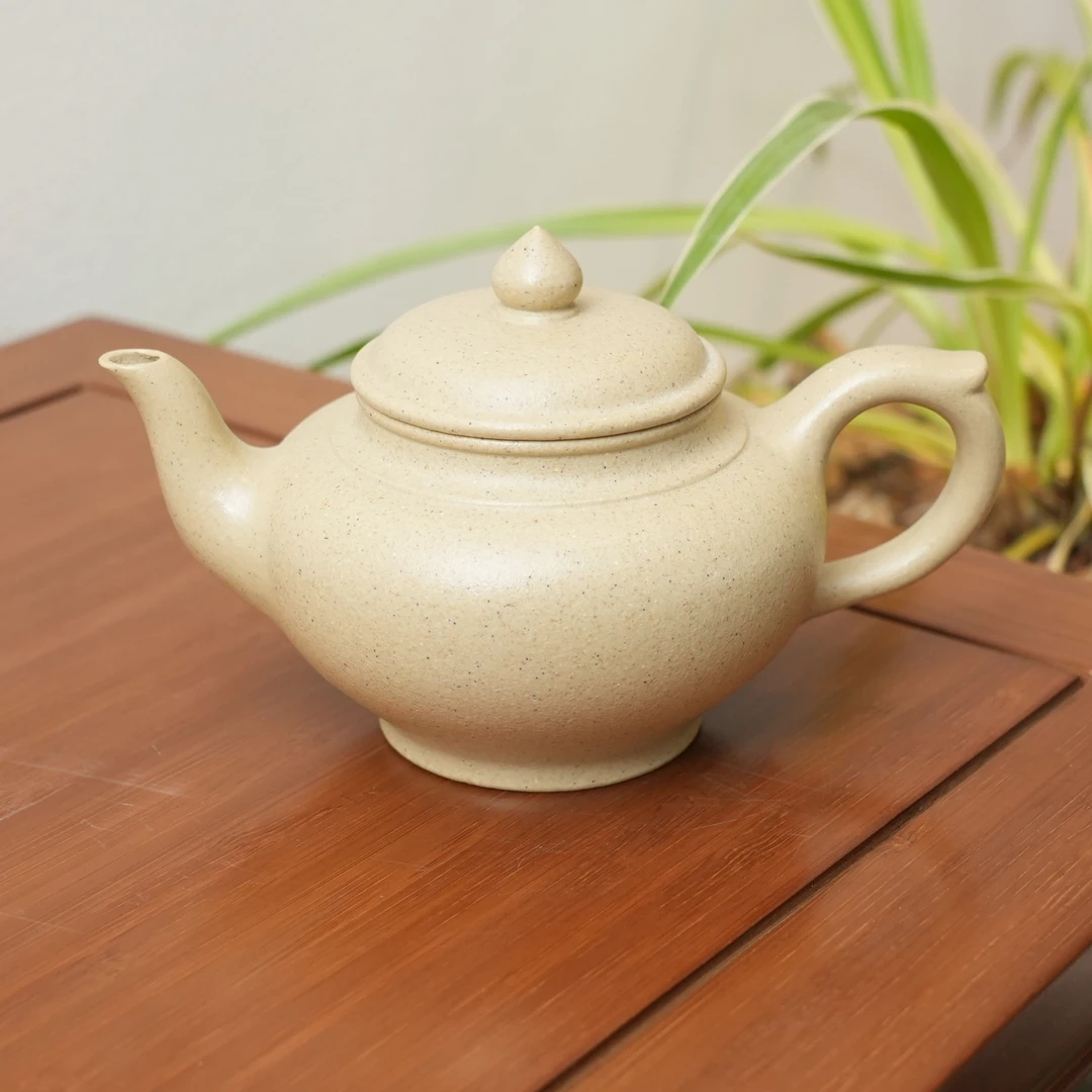 紫砂茶壶-本山绿泥-笑樱MH-1815