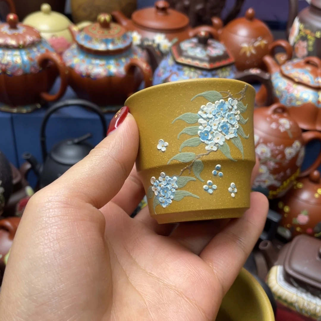 茶杯紫砂紫砂主人杯80xc
