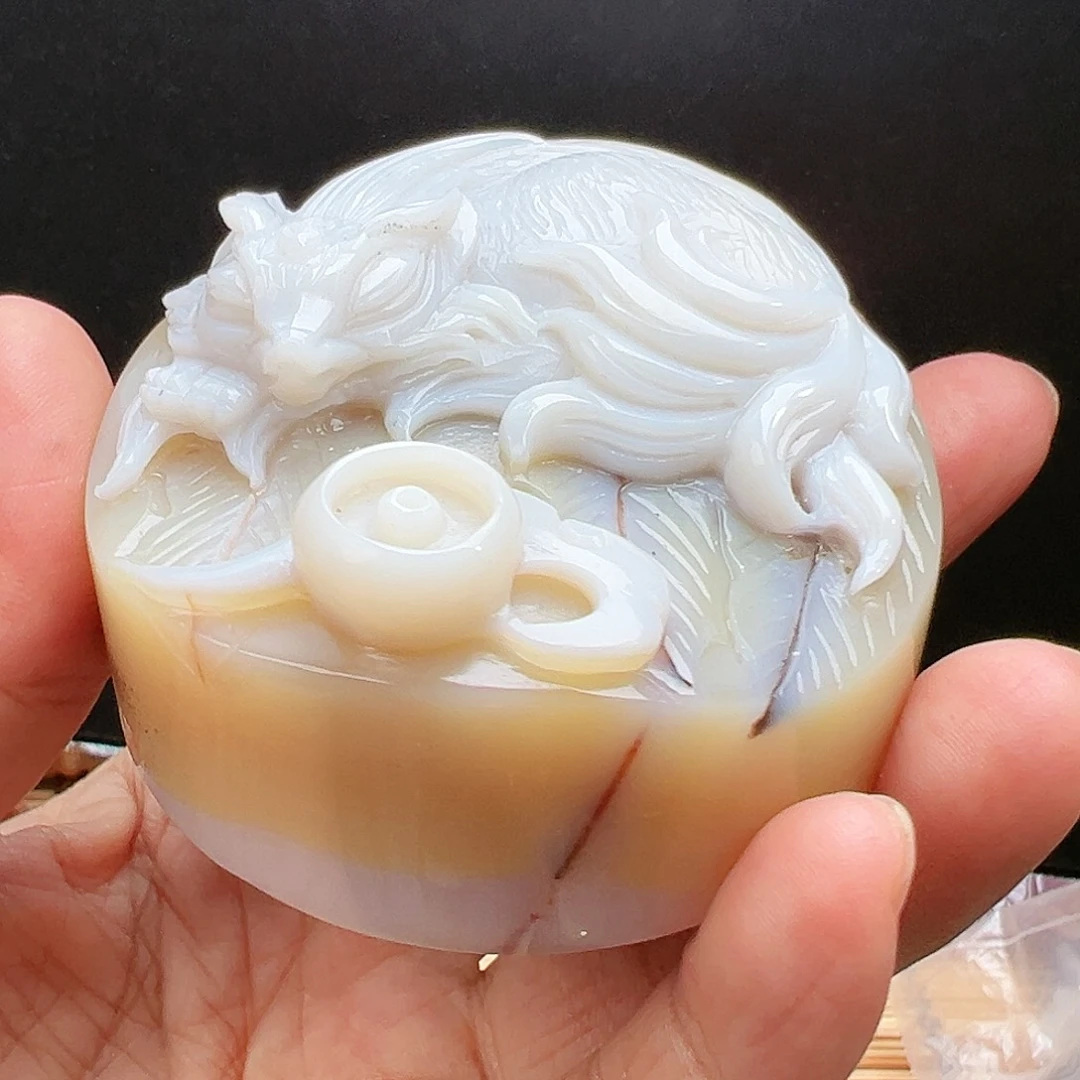 未镶嵌玛瑙/玉髓珠宝半成品