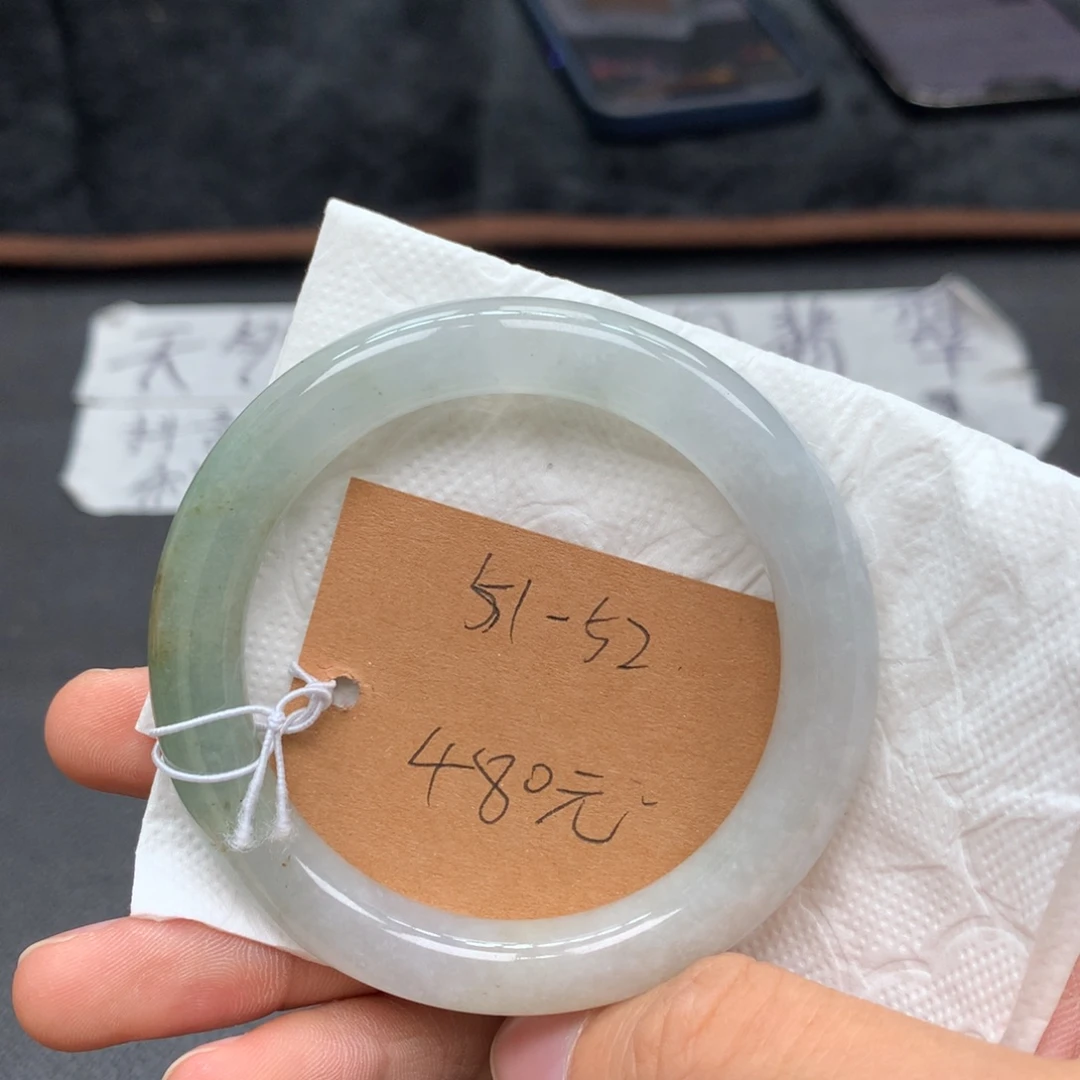 翡翠未镶嵌手镯手镯