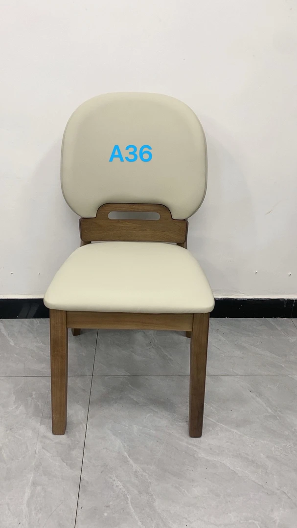 实木餐椅家用椅子软包餐桌椅简约吃饭凳子酒店洽谈轻奢书桌靠背椅