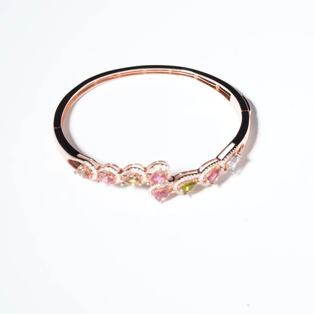 JSBXZ0577-碧玺手镯（45分左右）