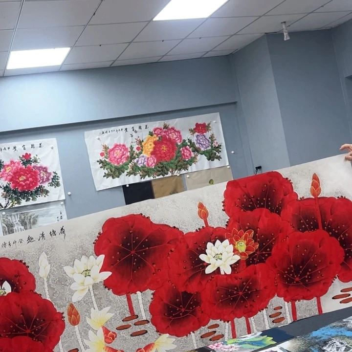 国画我的心好痛啊我的心真的好痛啊好痛啊