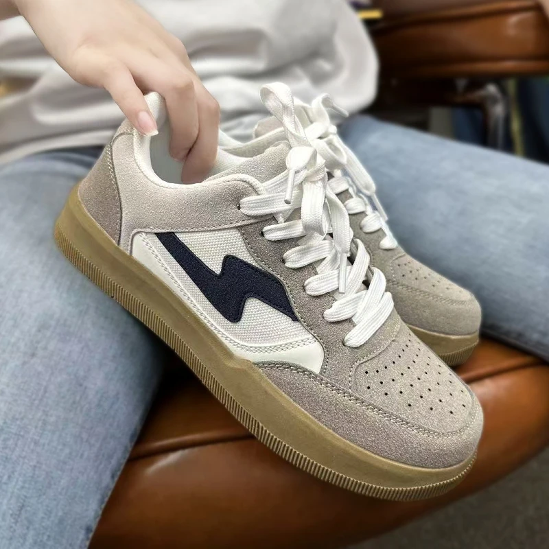 鞋子男款干净感痞帅男鞋滑板鞋2025新款情侣款开车男鞋运动休闲鞋