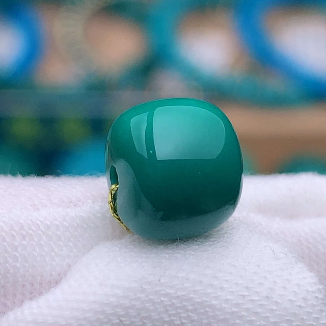 未镶嵌绿松石珠宝奇石8.7mm✖️8mm