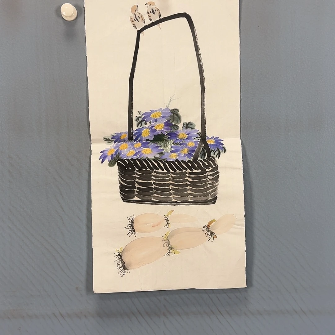 国画1196 牡丹图画师大