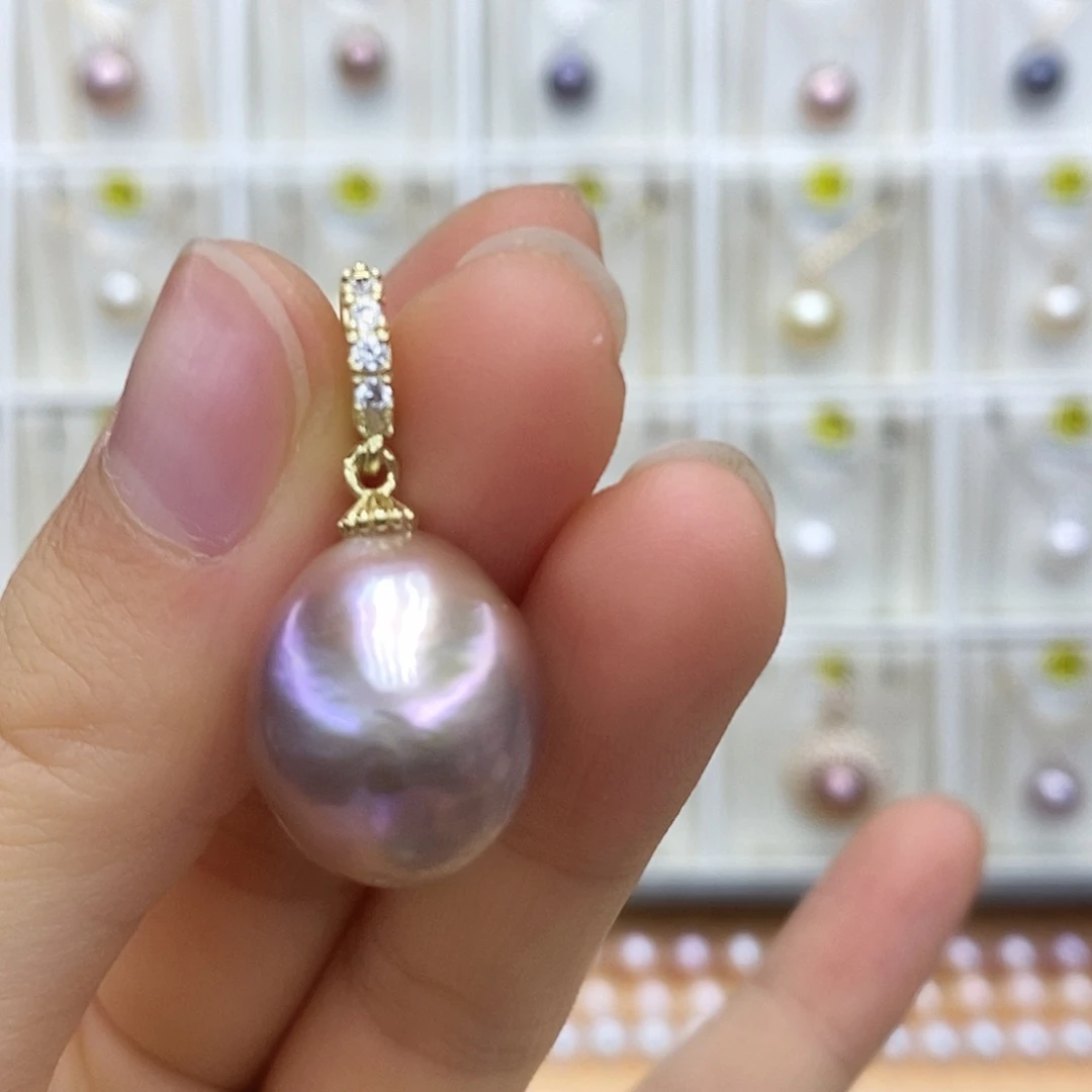 未镶嵌吊坠(赠链)淡水珍珠