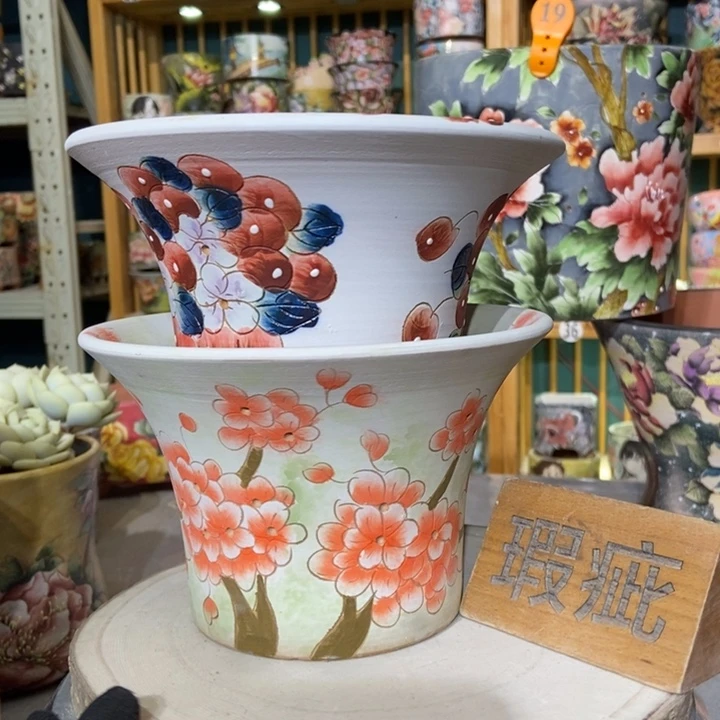 红陶景德镇艺术手绘作品