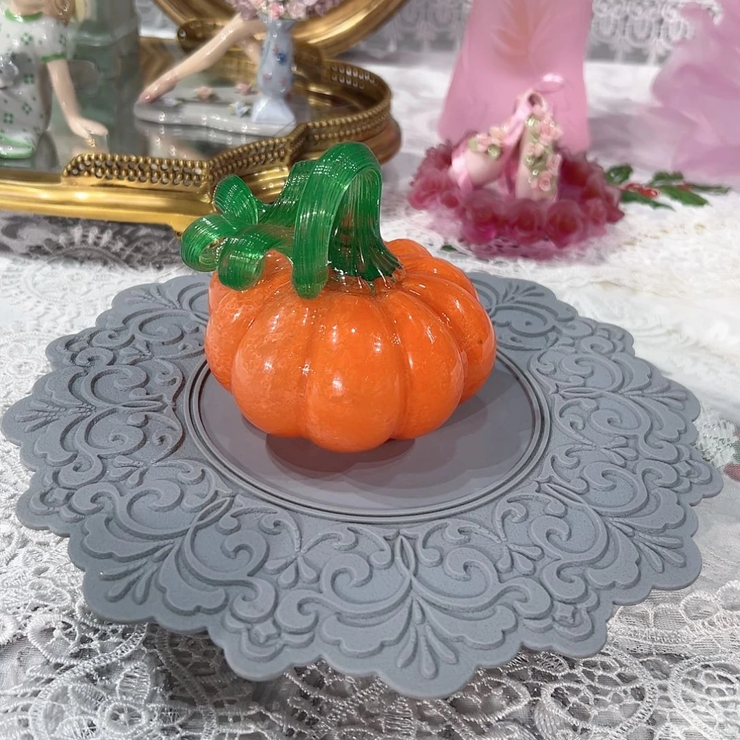 陶瓷K6026福利彩色南瓜摆件