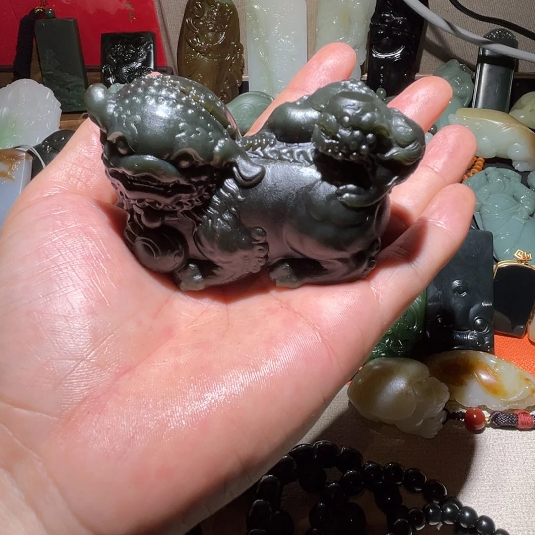 和田玉未镶嵌项链