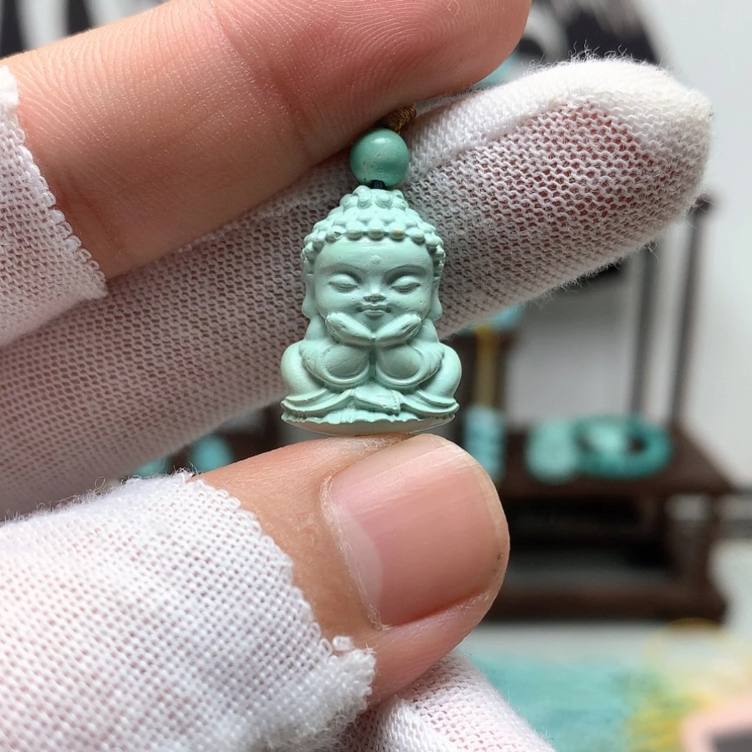 未镶嵌绿松石挂件