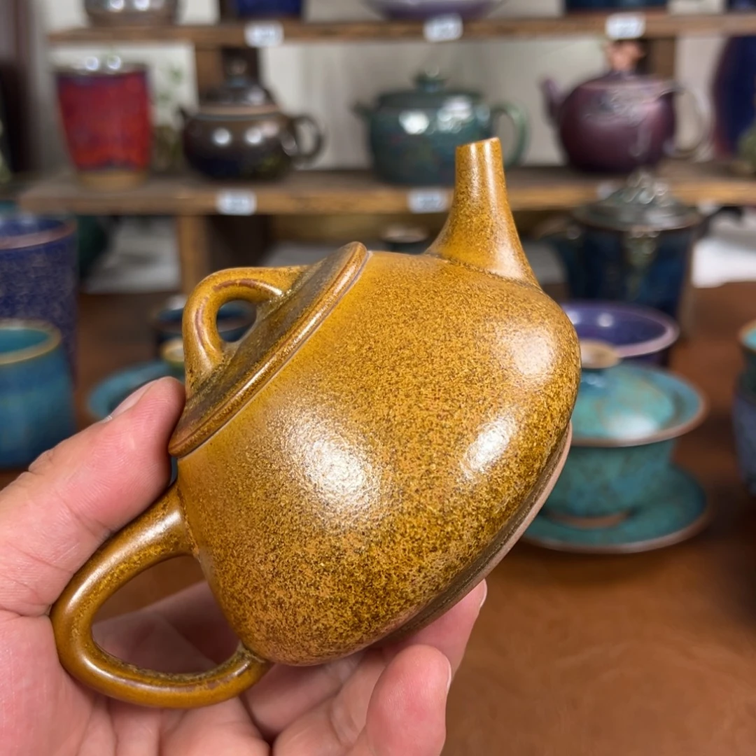 摆件神垕钧瓷原矿高温15