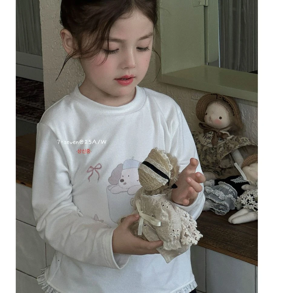 7Seven·25秋~卡通小狗长袖T恤9160（汉服）