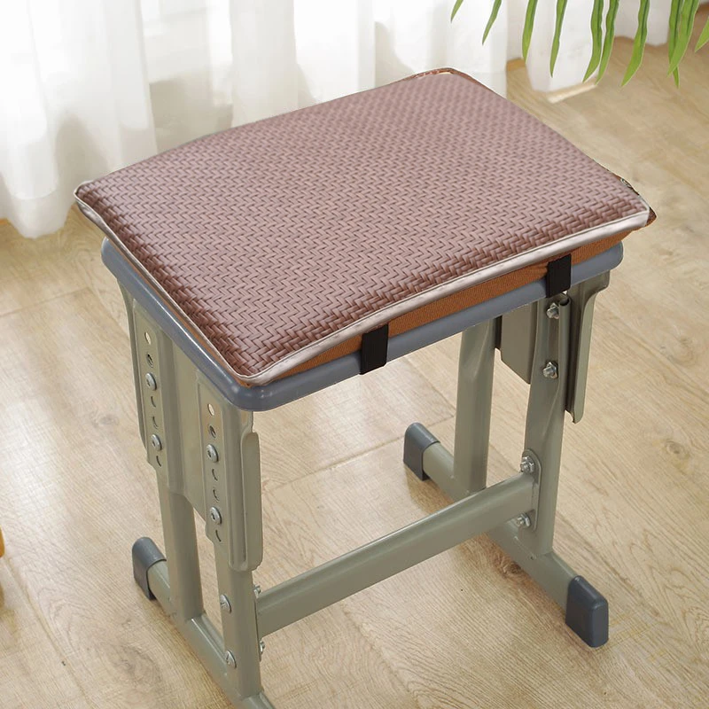 【高端学生凳子垫】坐垫屁股垫防滑夹棉绑带加厚夏季教室桌凳子坐垫