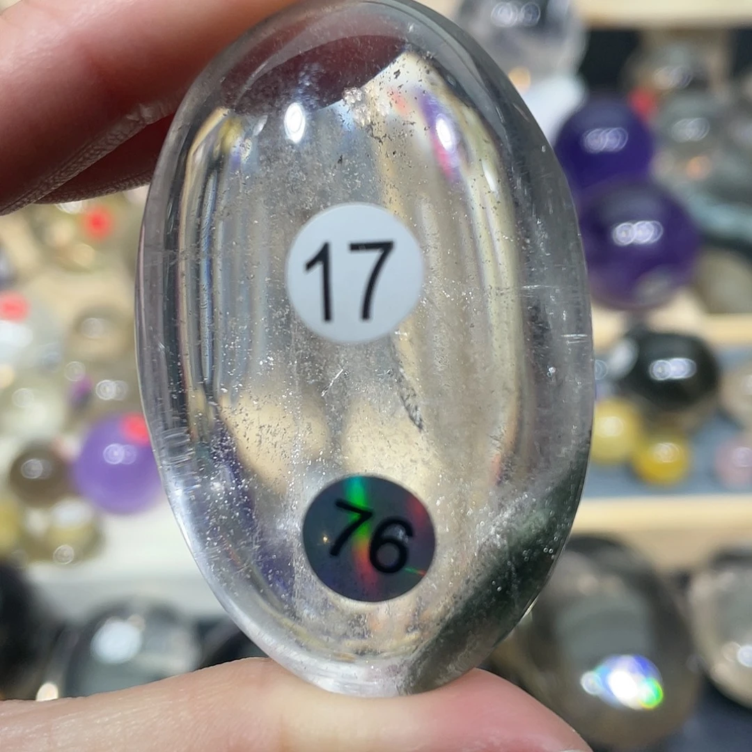 水晶珠宝半成品未镶嵌绿幽灵