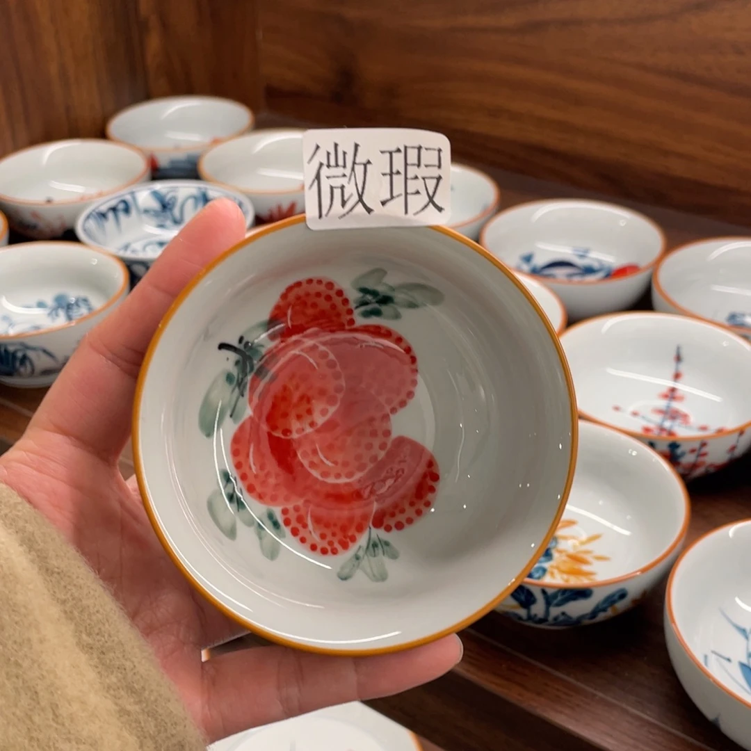 有下釉下彩纯手绘