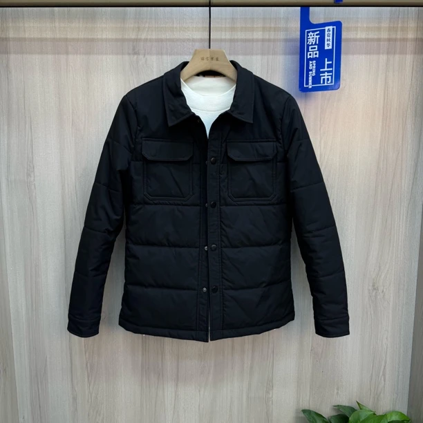 高品质男士行政夹克翻领棉衣夹克外套（25357）