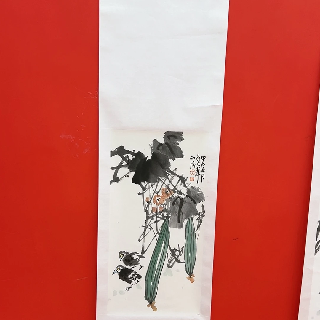 国画李西伟展览原作