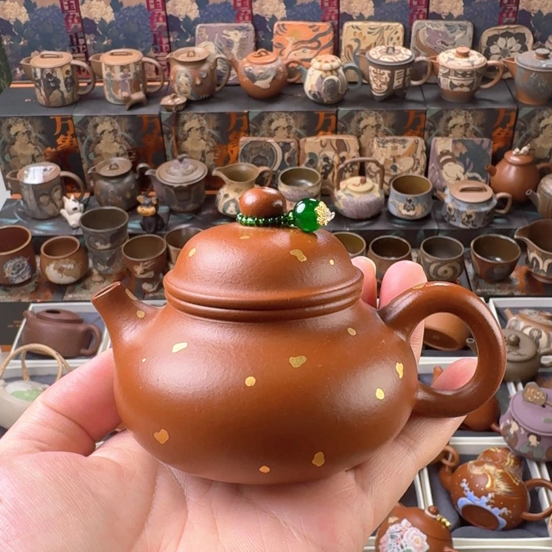 茶壶紫砂140cc原矿精工半手