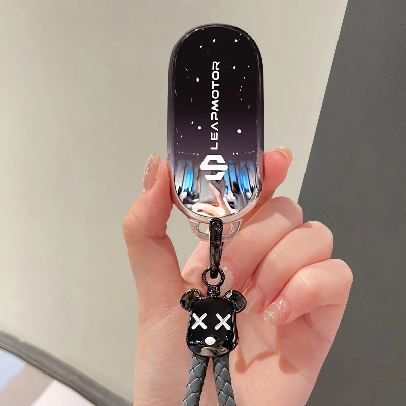 零跑钥匙套c11高档b10领跑c01汽车t03新款全包男保护锁匙壳扣高档