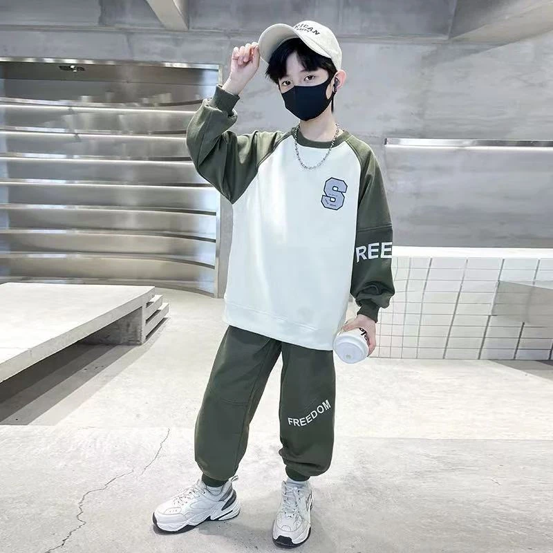 儿童时尚新款秋款运动套装