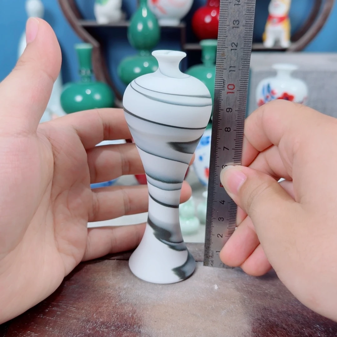 陶瓷手工小花器摆件