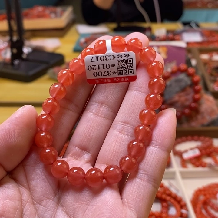 未镶嵌卡8m南红玛瑙