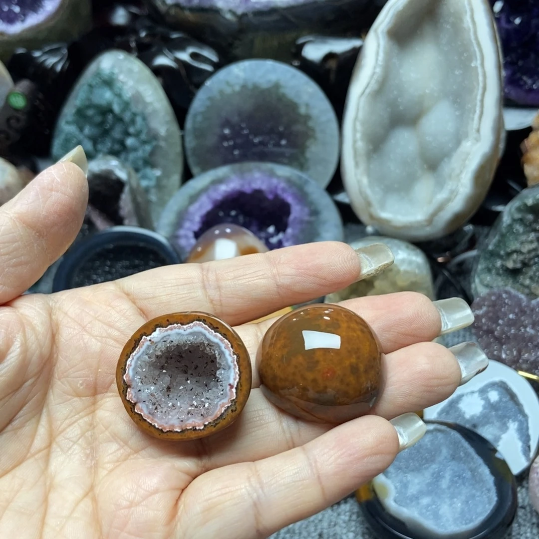 紫晶摆件未镶嵌水晶