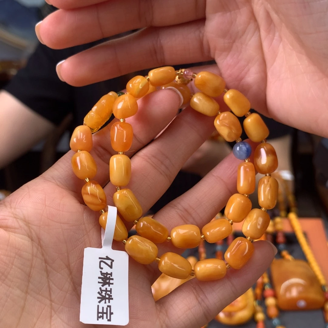 手串蜜蜡未镶嵌天然