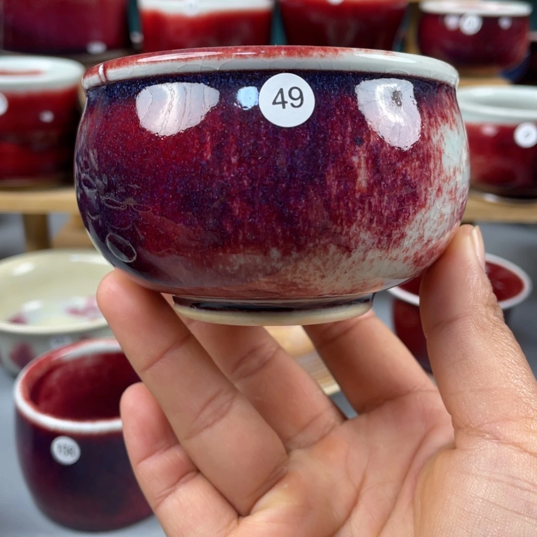 瓷片纯手工制作……微微瑕