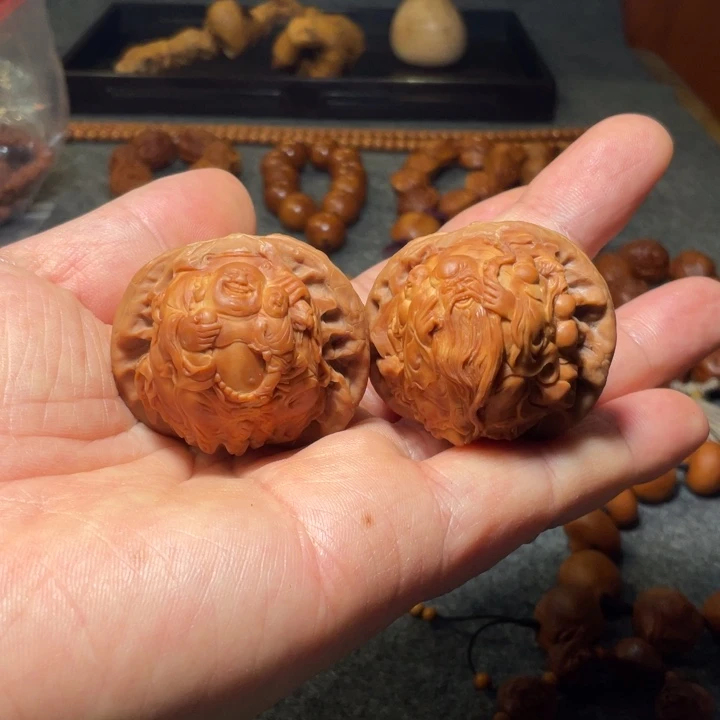 王***嘻橄榄核手串/手链手工制作工艺精湛